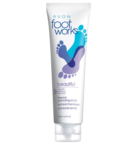 Foot Works Beautiful Thermal Exfoliating Scrub - Click Image to Close